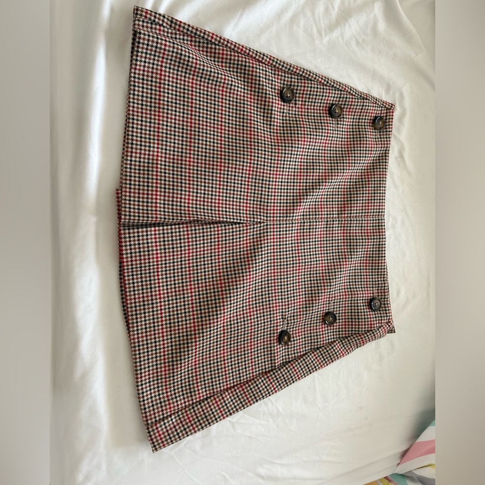 Super cute plaid mini skirt NWT